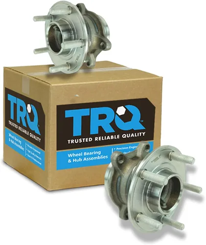 Vista 198 de Conjunto de rodamiento de rueda delantera de 2 piezas y buje TRQ Compatible con Pontiac Solstice 2006-2009 Saturn Sky 2007-2010