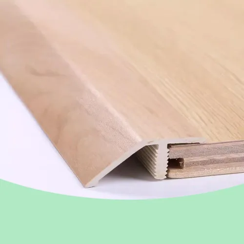 Vista 8 de HCZION Tira de transición de umbral de PVC de 36 pulgadas, tira de transición de piso de madera, borde de puerta, reductor de puertas de dormitorio