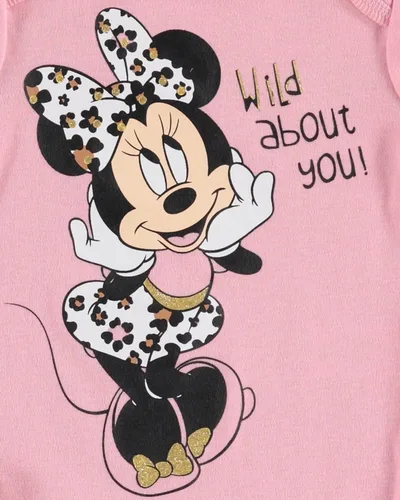 Vista 6 de Disney Minnie Mouse - Conjunto de traje de 4 piezas con pantalones y gorro para bebé recién nacido a bebé