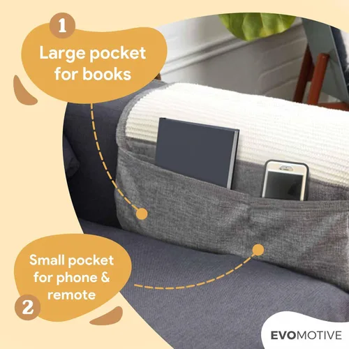 Vista 4 de Protector de sofá para gatos, se adapta a cualquiera de los reposabrazos, protector de muebles de arañazos para gatos