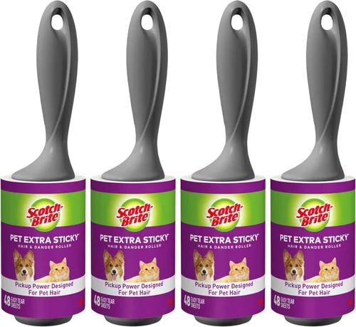 Vista 4 de Scotch-Brite Rodillos para pelusa extra pegajosos para mascotas