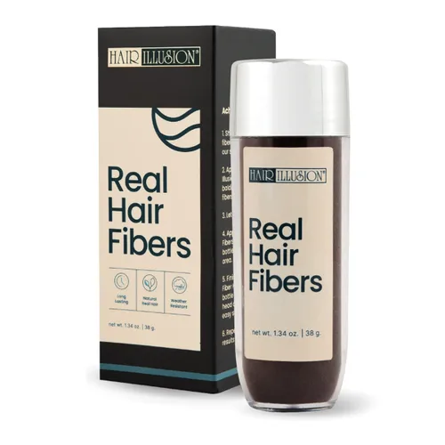 Vista 13 de Aerosol de fibras de cabello naturales, no sintético, de Hair Illusion