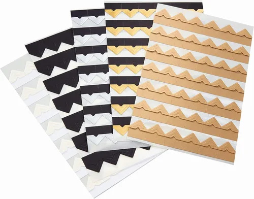 Vista 7 de Semikolon - 252 esquinas autoadhesivas sin ácido para álbumes y álbumes de recortes, gamuza