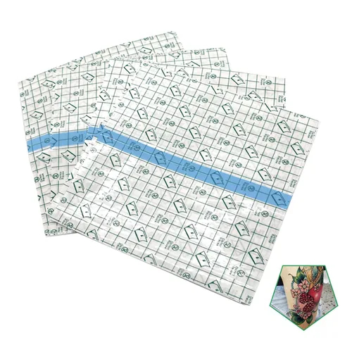 Vista 24 de Rollo de vendaje para cuidado posterior de tatuajes de 2 pulgadas x 10 yardas, película transparente impermeable para curación inicial de tatuajes