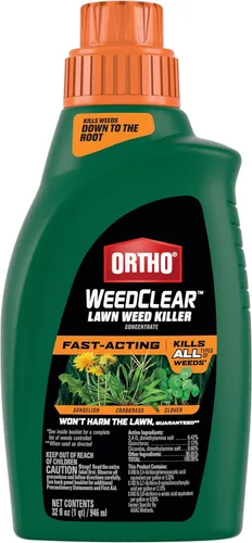 Vista 12 de Ortho WeedClear - Herbicida para el césped listo para rociar, elimina la patas de gallina, dientes de león y tréboles, 32 onzas