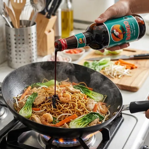 Vista 2 de Kecap Manis (salsa de soja dulce) - 21.8 onzas (paquete de 3)