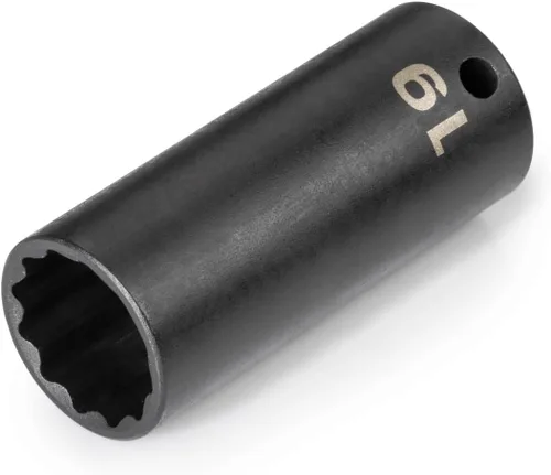 Vista 55 de TEKTON 3/8 pulgadas de accionamiento x 1 pulgada de profundidad 12 puntos de impacto SID13225