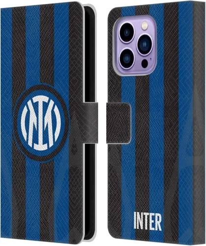 Vista 61 de Head Case Designs Officially Licensed Inter Milan Away 2025/26 Crest Kit Leather Wallet Case Compatible with Apple iPhone 7 Plus/iPhone 8 Plus