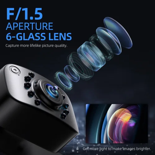 Vista 6 de eRapta ERT01 Cámara de respaldo HD para placa de matrícula de visión trasera cámara de reversa universal para camioneta, automóvil, SUV, ángulo