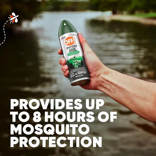 Vista 7 de OFF! Deep Woods Sportsmen - Spray repelente de insectos para caza, campamento y pesca, 6 onzas (paquete de 2)