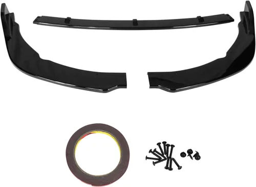 Vista 6 de Labio de parachoques delantero compatible con Toyota Camry SE/XSE/Hybrid SE 2018-2020 solamente, kit de carrocería de alerón de barbilla frontal PP