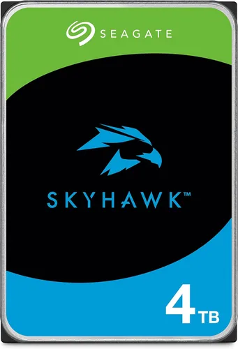 SEAGATE ST4000VX007 Skyhawk 4TB Vigilancia Duro SATA 6Gb/s 64MB caché 3.5 pulgadas Unidad interna Embalaje libre de frustración (ST4000VXZ07) Disco