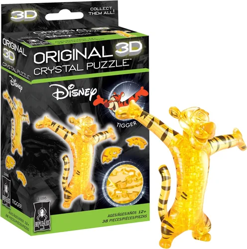 Vista 13 de BePuzzled Disney Buzz Lightyear - Rompecabezas de cristal 3D original, a partir de 12 años