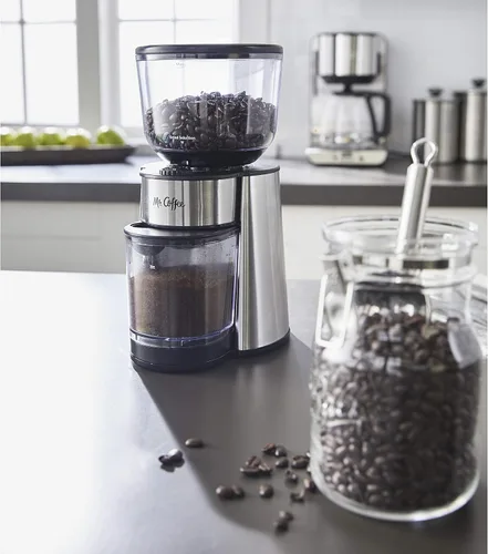 Vista 7 de Mr. Coffee Molinillo de piñones automático, Negro