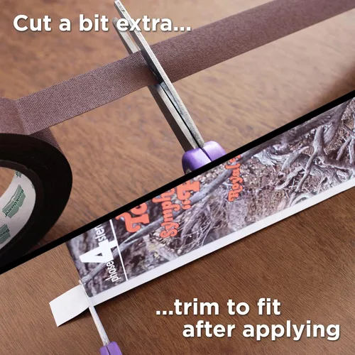 Vista 4 de BookGuard Cinta de Tela Premium para Reparación de Encuadernación de 1 pulgada, 15 Yardas por Rollo, Marrón