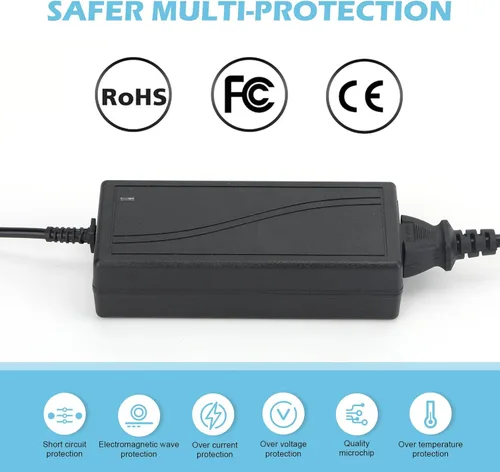 Vista 2 de Fuente de alimentación de 24 V 6 A, adaptador de 144 W, 100-240 V CA a 24 voltios 6 amperios DC fuente de alimentación con conector de terminal LED