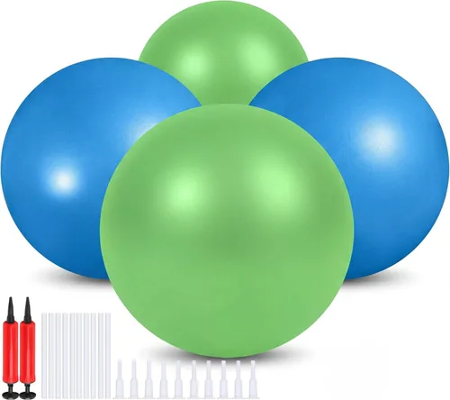 Sotiff 20 pelotas pequeñas de ejercicio de pilates de 9 pulgadas, mini pelotas de barra de yoga para estabilidad, fitness, terapia física,