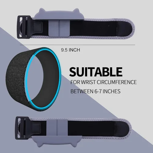 Vista 3 de Dance Switch Wristband, Wrist Bands for Dance Switch 2024 2023 2022 2021 2020, Adjustable Elastic Straps for Joy-Cons Controller (2 Packs for Kid)