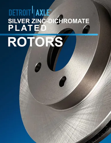Vista 192 de Detroit Axle - Kit de cubos de rodamiento de rueda delantera de 6 piezas para Dodge Dart 2013-2016, Chrysler 200 2015-2017, 2 cojinetes de rueda