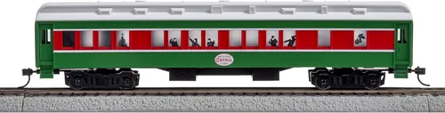 Vista 8 de Juego de tren Lionel Christmas Express LionChief Bluetooth eléctrico de calibre HO con control remoto, multicolor