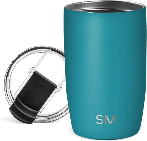 Vista 67 de Simple Modern Taza de café de viaje Tumbler con tapa abatible Reutilizable, aislada, de acero inoxidable, taza de café helado Cold Brew, termo