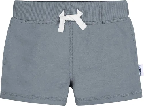 Vista 3 de Paquete de 3 pantalones cortos de punto sin cierre para bebé niño