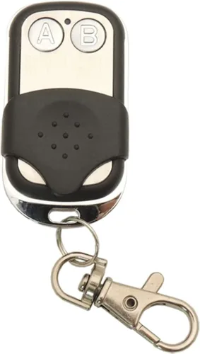 Vista 4 de DieseRC Llavero transmisor de control remoto inalámbrico de 433 Mhz, código de aprendizaje 1527, 2 botones de encendido apagado, para uso