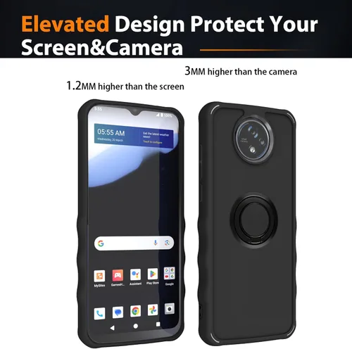 Vista 3 de jioeuinly Funda para Orbic Joy2 Compatible con Funda de Teléfono Orbic Joy 2 RC656V 2024 Cubierta