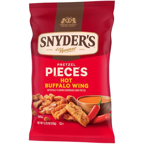 Vista 8 de Snyder's of Hanover Piezas de pretzel sabor Hot Buffalo Wing, 11.25 onzas