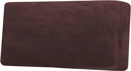 Vista 121 de H.VERSAILTEX - 4 fundas elásticas de terciopelo para cojín de sofá modular en forma de L (sofá grande de 3 plazas + 1 diván, color marfil)