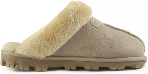Vista 3 de CLPP'LI Pantuflas de invierno cálidas de piel sintética para mujer