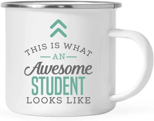 Vista 169 de Andaz Press 11oz. Stainless Steel Campfire Coffee Mug Gift, This is What an Awesome Mentor Looks Like, 1-Pack, Birthday Gift Ideas Coworker Him Her