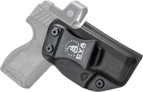 Vista 40 de CYA Supply Co. - Fundas IWB Black Optics Ready - Múltiples ajustes - Propiedad de veteranos - Fabricado en Estados Unidos