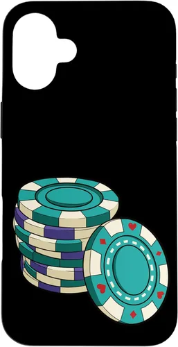 Vista 23 de Poker Chips I Texas Holdem Casino Cards Poker Case Poker Case for iPhone 16