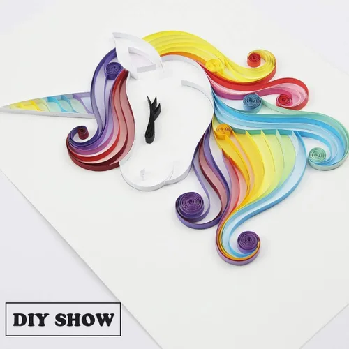 Vista 4 de Kits de Quilling - Herramientas y suministros Quilling,Engarzadora de papel,Papel Quilling
