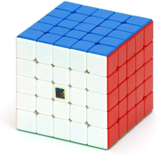 Vista 3 de CuberSpeed MFJS MEILONG - Cubo magnético de velocidad de 5 x 5 M, sin calcomanías, 150 piezas, rango de edad: niño