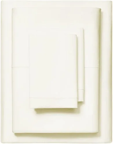 Vista 8 de Sábanas de algodón egipcio de 1000 hilos, tamaño individual XL, 4 piezas, 100% algodón de 18 pulgadas de profundidad, bolsillo profundo, juego