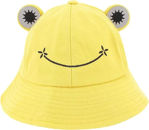 Vista 27 de Haoohu Gorra de algodón para adultos, diseño de rana, sombrero de sol para fiesta de disfraces