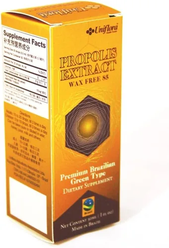 Vista 2 de Extracto líquido de propóleo de abejas verdes brasileñas sin cera 2.9-1.0 fl oz
