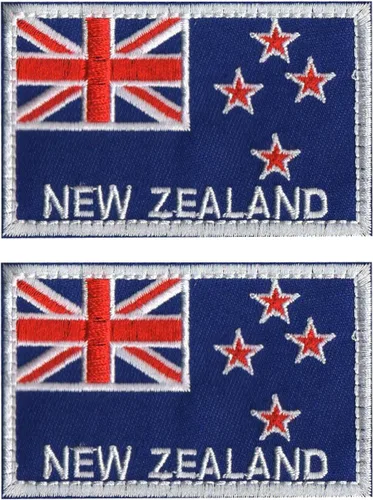 Vista 25 de 2 unidades AliPlus Parches de bandera de Afganistán bordados, parches tácticos militares de moral con gancho y bucle