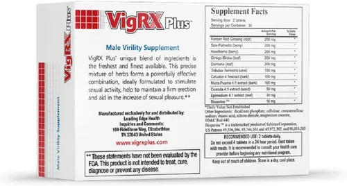 Vista 3 de VigRX Más tabletas de suplemento diario (1)