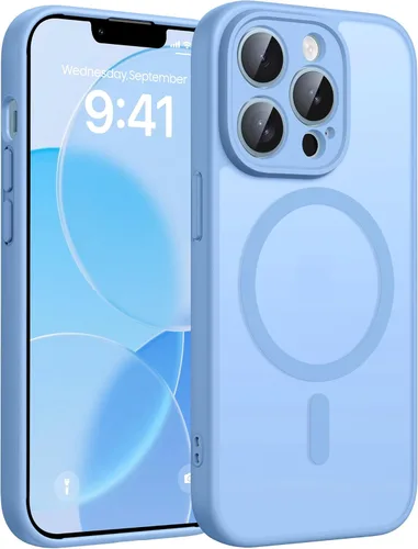 Vista 95 de FNTCASE Funda para iPhone Air: [Compatible con Magsafe] Fundas translúcidas mate con [protección completa de la cámara] [protector de pantalla]