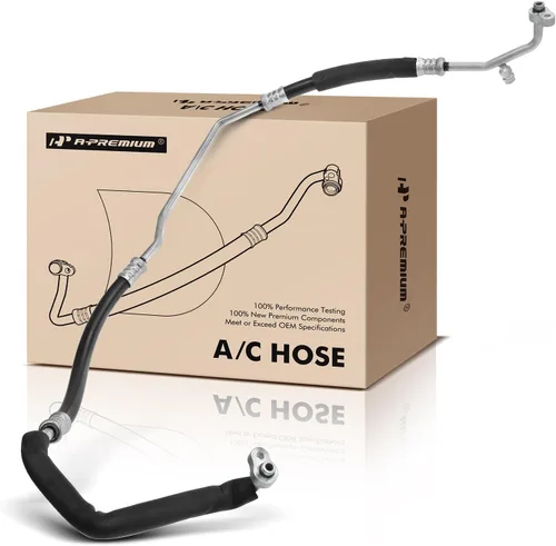 A-Premium Conjunto de manguera de línea de descarga de A/C compatible con Mazda 3, 2004-2009, 2.0L 2.3L, compresor a condensador