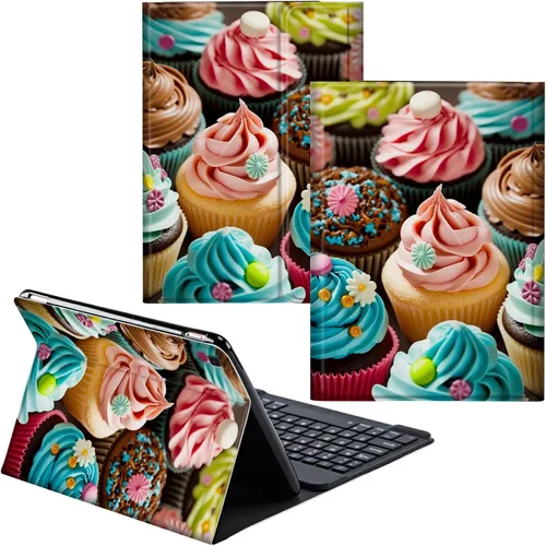 Vista 76 de Funda para Samsung Galaxy Tab S6 Lite 2022/2020 Teclado inalámbrico desmontable y cubierta de cuero PU Funda protectora para tableta para Samsung