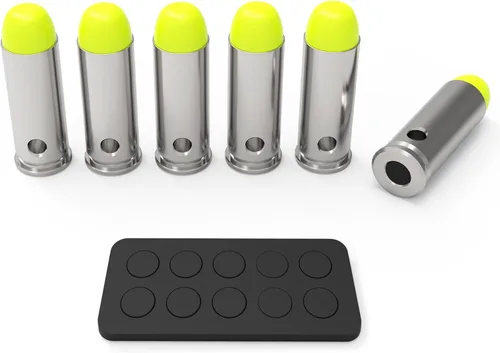 Vista 19 de Artemis Tapas de Seguridad Rondas de Entrenamiento Simuladas Reutilizables Múltiples Estilos con Peso Cercano al Real para Práctica de Fuego en Seco