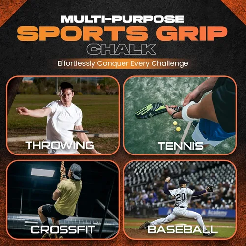 Vista 5 de Liquid Chalk Mess-Free Gym Chalk for Weight Lifting, Rock Climbing, Gymnastics Fast-Drying & Long Lasting