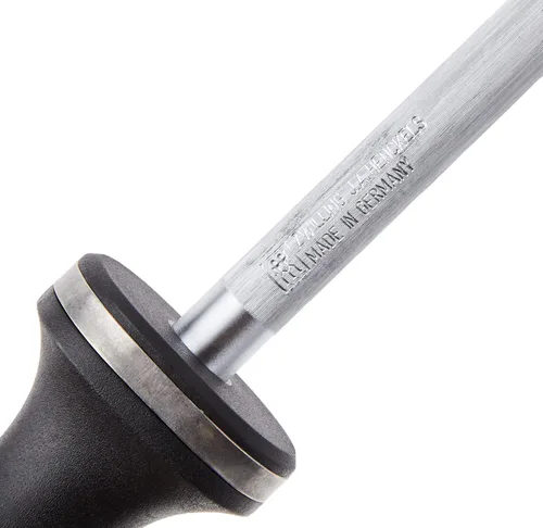 Vista 3 de Zwilling Aceros y Sacapuntas Acero para Afilar (Mango Sintético, Negro) 9.1 in