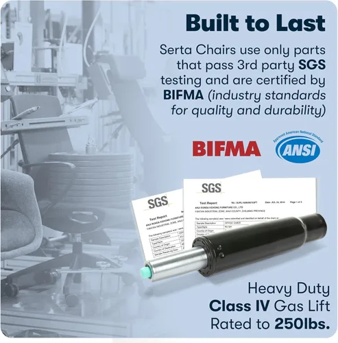 Vista 5 de Silla Serta, Tela