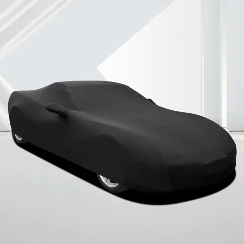 Vista 6 de WinPower Funda para automóvil deportivo de interior de 154 a 169 pulgadas, elástica, a prueba de polvo, cubierta completa para garaje subterráneo