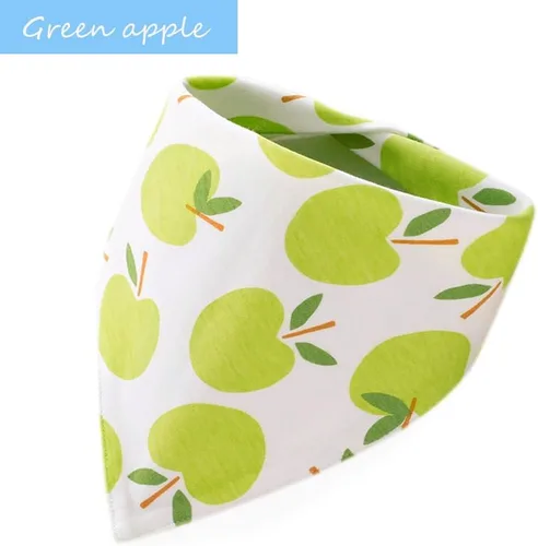 Vista 5 de Baberos 100% algodón para bebé, bandana para niño y niña, 9 baberos para babear, dentición y alimentación